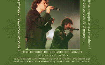 Quand la culture devient un acte écologique