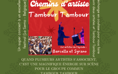 Chemins d&rsquo;artiste avec Barcella et Syrano