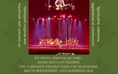 Bruce Springsteen : foi, humanité et espérance à hauteur d’homme