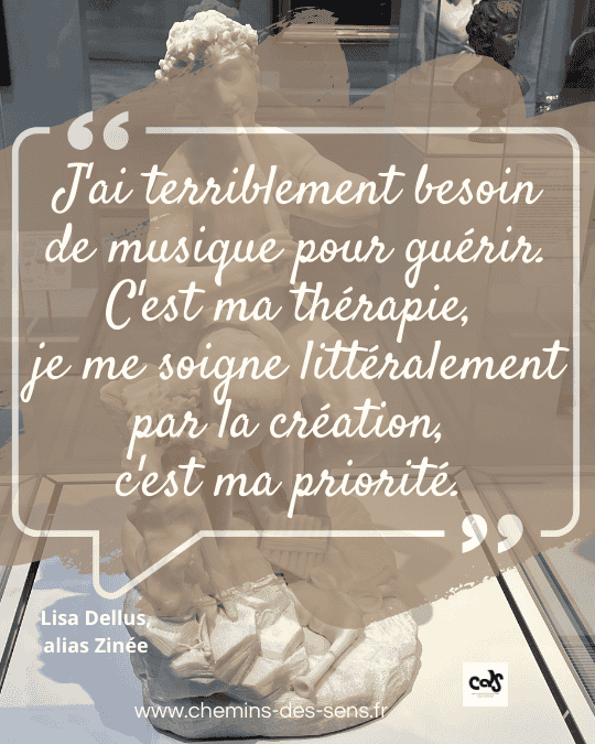 CDS musique thérapie Lisa Dellus alias Zinée CDS musique thérapie Lisa Dellus alias Zinée