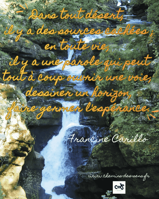 CDS Horizon, germer l'espérance Francine Carillo CDS Horizon, germer l'espérance Francine Carillo