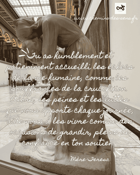 CDS Prière Peine et luttes comme des occasion de grandir Mère Teresa CDS Prière Peine et luttes comme des occasion de grandir Mère Teresa