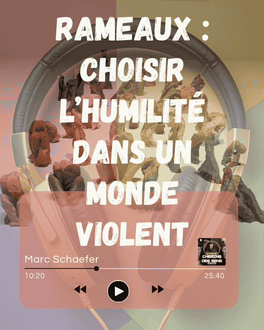 CDS Rameaux choisir l’humilité dans un monde violent