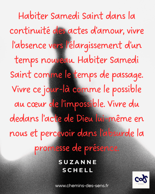 CDS SAMEDI SAINT Suzanne Schell