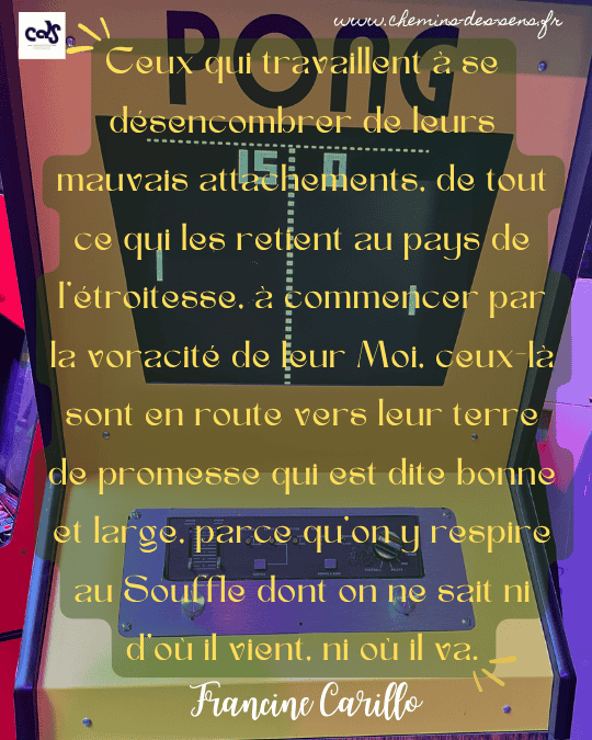 CDS Se libérer de l'égo pour respirer Francine Carrillo