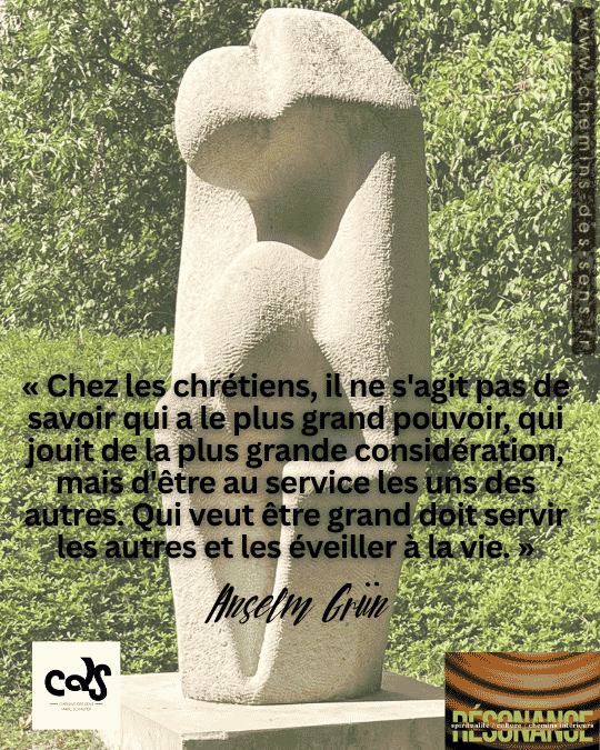 CDS Rester fidèle à ce qui fait vivre Anselm Grün